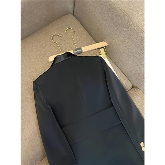 Double-Breasted Slim Fit Blazer - Picture 3 of 5